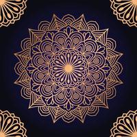 nuovo design mandala di lusso, arte mandala, creativo, islamico, decorativo, sfondo vettore