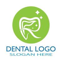 illustrazione vettoriale del modello di logo dentale