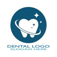 illustrazione vettoriale del modello di logo dentale