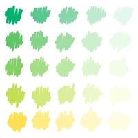 illustrazione vettoriale semplice con macchie colorate e sfumate