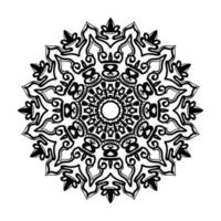 mandala disegnato a mano. decorazione in ornamento etnico orientale doodle. vettore