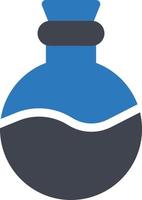 illustrazione vettoriale della bottiglia di posizione su uno sfondo simboli di qualità premium icone vettoriali per il concetto e la progettazione grafica.