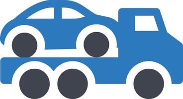 illustrazione di vettore dell'automobile del camion su una priorità bassa simboli di qualità premium. icone vettoriali per il concetto e la progettazione grafica.