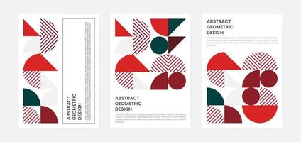 copertina grafica minimalista geometrica con forma e figura. stile di design del modello astratto per copertina, banner web, pagina di destinazione, presentazione aziendale, branding, imballaggio, carta da parati vettore