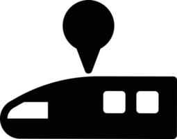illustrazione vettoriale del treno proiettile su uno sfondo. simboli di qualità premium. icone vettoriali per il concetto e la progettazione grafica.