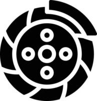 illustrazione vettoriale del freno a disco su uno sfondo simboli di qualità premium. icone vettoriali per il concetto e la progettazione grafica.