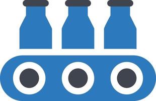 illustrazione vettoriale della bottiglia di latte su uno sfondo simboli di qualità premium. icone vettoriali per il concetto e la progettazione grafica.