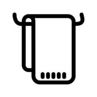 illustrazione grafica vettoriale dell'icona asciugamano