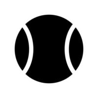 icona della pallina da tennis vettore