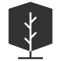 illustrazione vettoriale icona albero, ecologia, natura, foglia