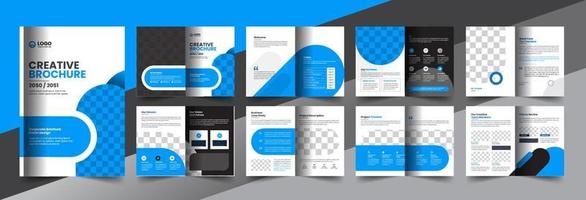 profilo aziendale opuscolo relazione annuale opuscolo proposta commerciale layout concept design