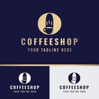 logo della lettera o del caffè