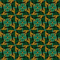 patern senza cuciture di dayak etnico pattern.traditional tessuto indonesiano motivo.borneo pattern. ispirazione per il design vettoriale. tessuto creativo per moda o stoffa vettore