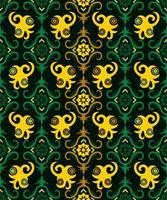 patern senza cuciture di dayak etnico pattern.traditional tessuto indonesiano motivo.borneo pattern. ispirazione per il design vettoriale. tessuto creativo per moda o stoffa vettore