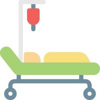illustrazione vettoriale del paziente su uno sfondo. simboli di qualità premium. icone vettoriali per il concetto e la progettazione grafica.