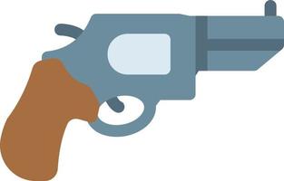 illustrazione vettoriale del revolver su uno sfondo simboli di qualità premium. icone vettoriali per il concetto e la progettazione grafica.