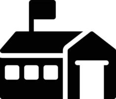 illustrazione vettoriale della casa dell'esercito su uno sfondo. simboli di qualità premium. icone vettoriali per il concetto e la progettazione grafica.