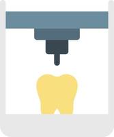 illustrazione vettoriale dei denti su uno sfondo. simboli di qualità premium. icone vettoriali per il concetto e la progettazione grafica.