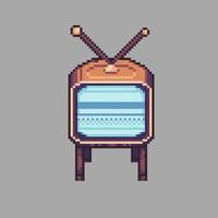 tv pixel art illustrazione vettoriale design per lo sviluppo di giochi