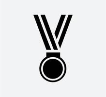modello di progettazione logo vettoriale icona medaglia