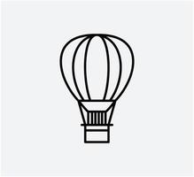 modello di progettazione logo vettoriale icona palloncino