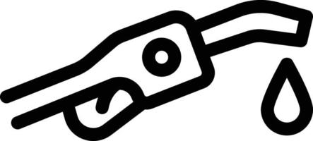 illustrazione vettoriale dell'ugello del carburante su uno sfondo simboli di qualità premium. icone vettoriali per il concetto e la progettazione grafica.