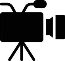 illustrazione vettoriale di registrazione video su uno sfondo simboli di qualità premium. icone vettoriali per il concetto e la progettazione grafica.