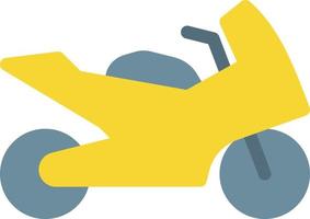 illustrazione vettoriale della motocicletta su uno sfondo simboli di qualità premium. icone vettoriali per il concetto e la progettazione grafica.