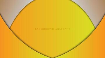sfondo astratto, sfumatura arancione e gialla, design semplice vettore