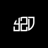 yzd lettera logo design su sfondo bianco. yzd creative iniziali lettera logo concept. disegno della lettera yzd. vettore