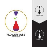 icona vettore vaso di fiori