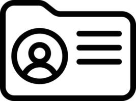 illustrazione vettoriale della cartella su uno sfondo. simboli di qualità premium. icone vettoriali per il concetto e la progettazione grafica.