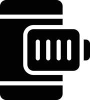 illustrazione vettoriale della batteria su uno sfondo. simboli di qualità premium. icone vettoriali per il concetto e la progettazione grafica.