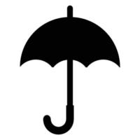 illustrazione dell'icona dell'ombrello. disegni vettoriali adatti per siti Web, app e altro ancora.