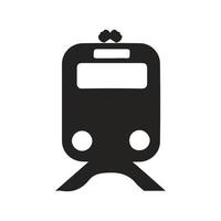 illustrazione dell'icona del treno. il design vettoriale è molto adatto per loghi, siti Web, app, banner.