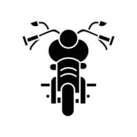 illustrazione dell'icona della moto, moto. design vettoriale adatto per siti Web, app e altro ancora.