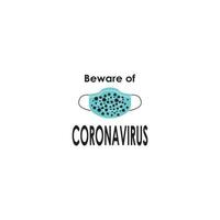 vettore icona coronavirus