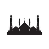vettore logo moschea