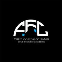 ffc lettera logo design creativo con grafica vettoriale