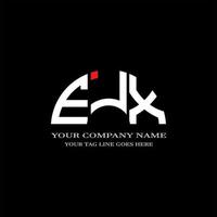 ejx lettera logo design creativo con grafica vettoriale