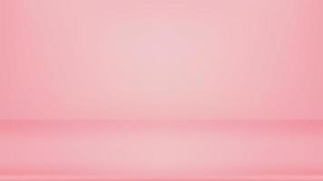 sfondo astratto tono di colore rosa pastello. stanza vuota con effetto riflettore. vettore