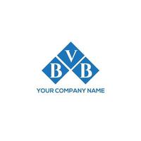 bvb lettera design.bvb lettera logo design su sfondo bianco. bvb creative iniziali lettera logo concept. bvb lettera design.bvb lettera logo design su sfondo bianco. b vettore