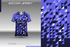 modello di jersey sportivo e t-shirt mockup vettoriale di design in jersey sportivo. design sportivo per calcio, corse, maglie da gioco. vettore.