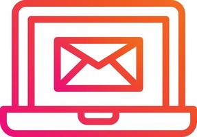 icona del vettore di e-mail marketing