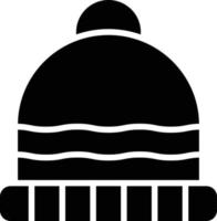illustrazione del design dell'icona di vettore del berretto