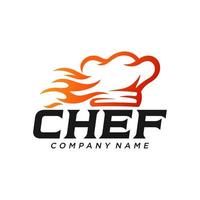 modello vettoriale di master chef logo design