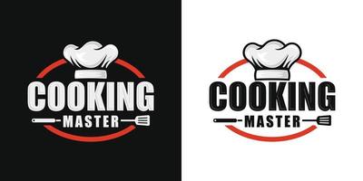 modello vettoriale di master chef logo design