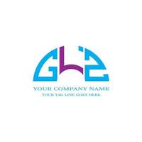 glz lettera logo design creativo con grafica vettoriale