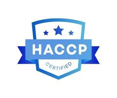 colore piatto certificato haccp award vettore