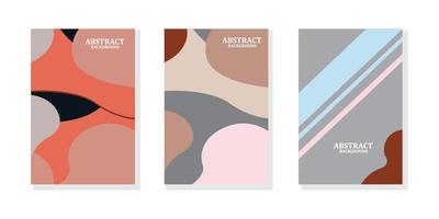 disegno di carta da parati vettoriale in colori pastello, illustrazione di sfondo in stile moderno